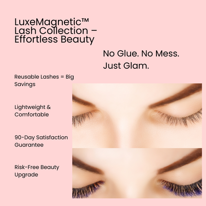 LuxeMagnetic™ Lash Collection – Effortless Beauty