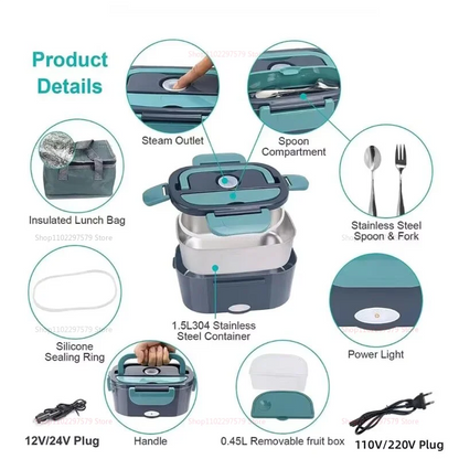 Smart Electric Lunchbox – Enjoy Hot, Healthy Meals Anywhere, Anytime